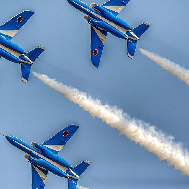 #ブルーインパルス　#instagramers #instagramjapan #icu_japan #top_pointview #team_jp_ #team_jp_西 #ig_japan #igersjp #wu_japan #ig_nihon #lavers_nippon #ig_nippon #love_nippon #ip_gallery #photoisland #fukuoka #ip_connect #tokyocameraclub #bestjapanpics #東京カメラ部 #ink361_asia #japan #olloclip #写真好きな人と繋がりたい #ファインダー越しの私の世界